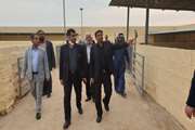 گزارش تصویری از بازدید مدیر کل دفتر قرنطینه و امنیت زیستی سازمان دامپزشکی کشور از مرکز قرنطینه دام بوشهر